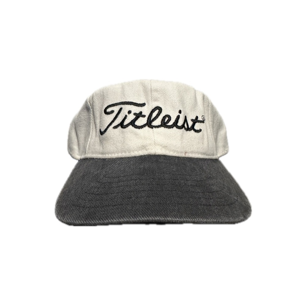 Titleist White and Gray Hat
